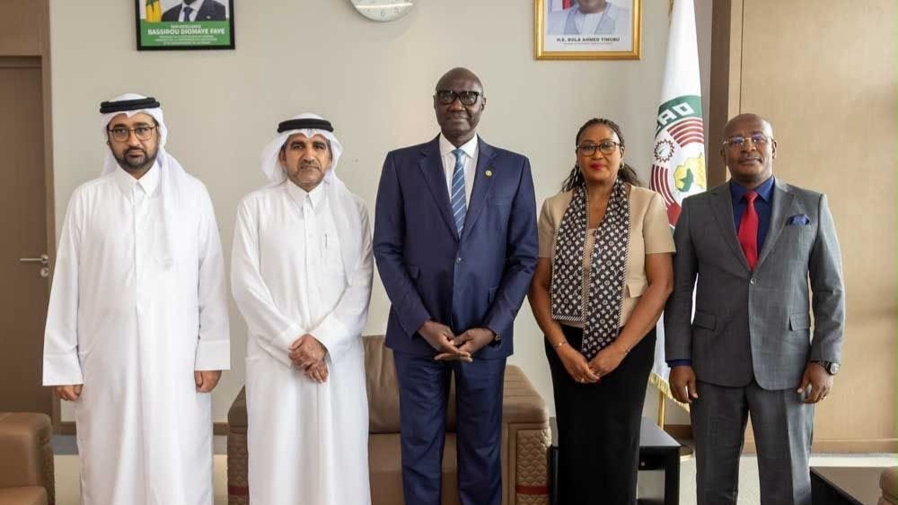 CEDEAO : Birame Diop échange avec les ambassadeurs du Qatar et du Soudan